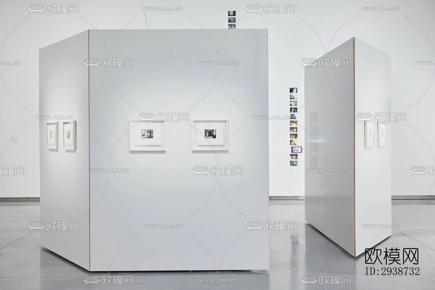 现代展览展厅效果图下载（渲染图6）