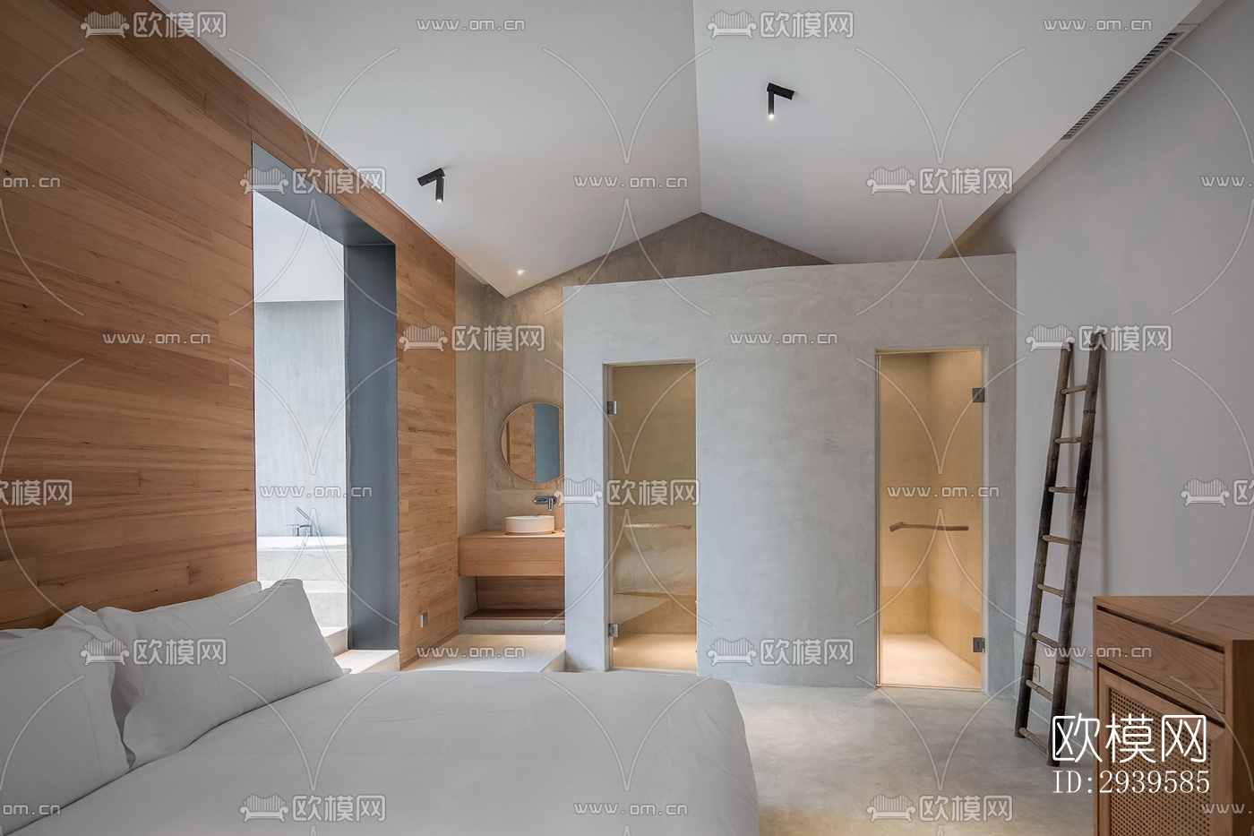 现代酒店民宿效果图下载（渲染图15）