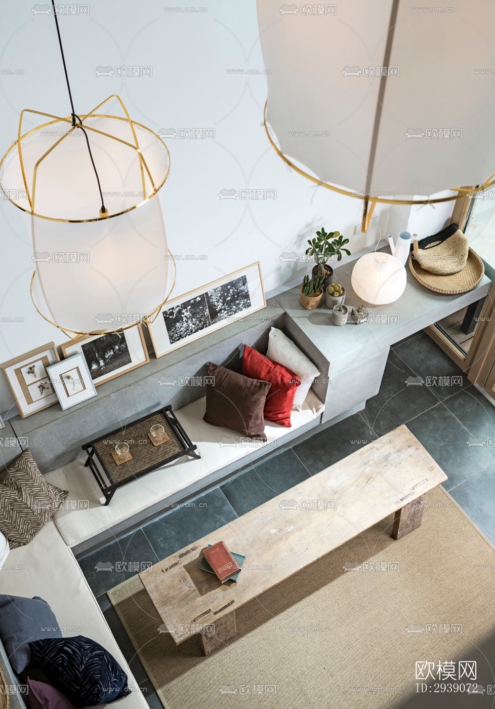 北欧酒店民宿效果图下载（渲染图9）