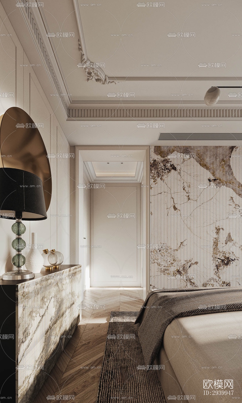 欧式复式效果图下载（渲染图4）