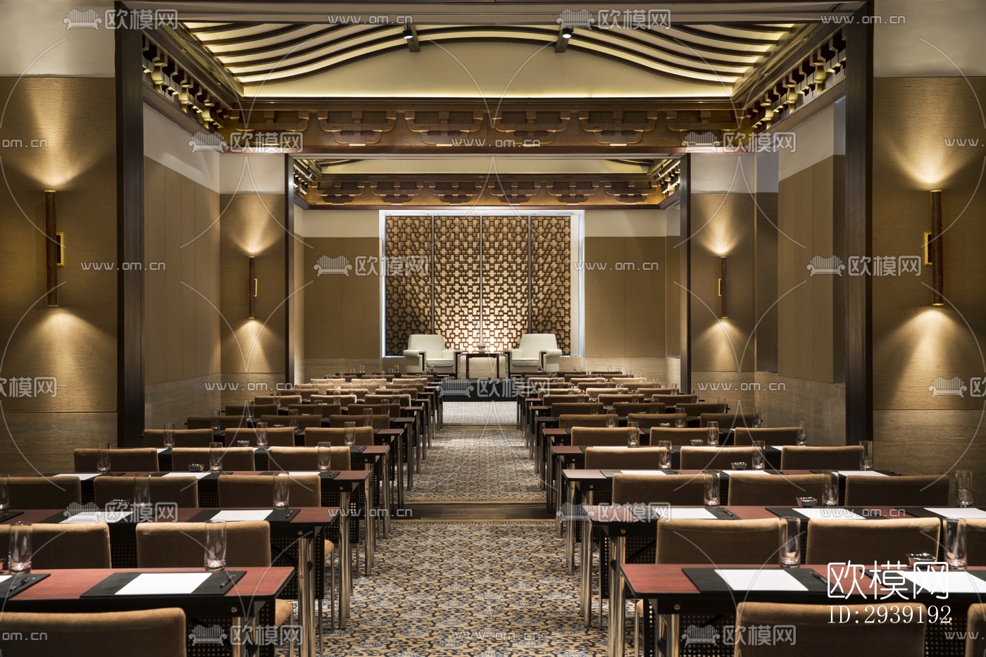 后现代酒店民宿效果图下载（渲染图16）