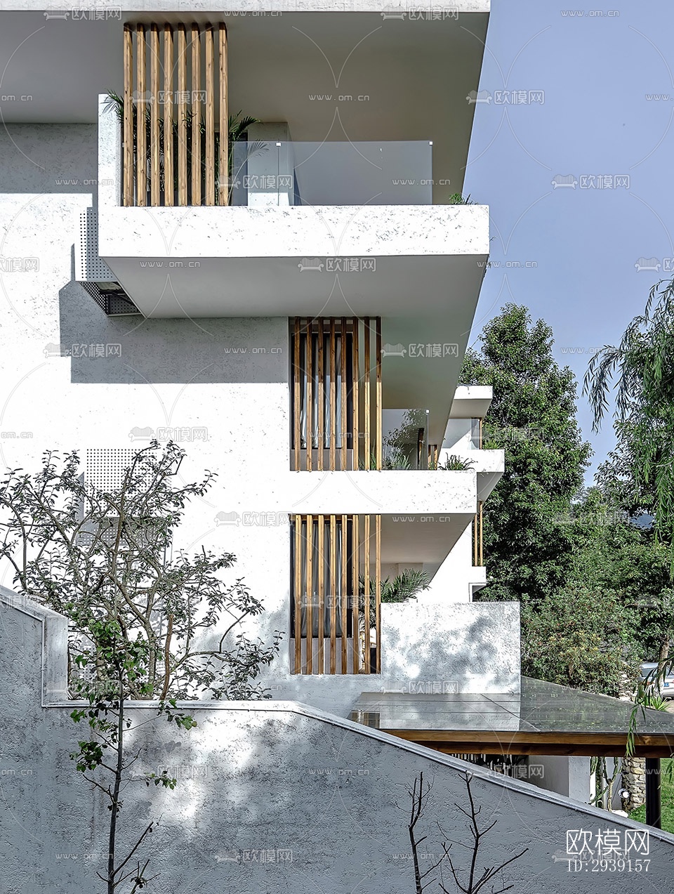 北欧酒店民宿效果图下载（渲染图11）