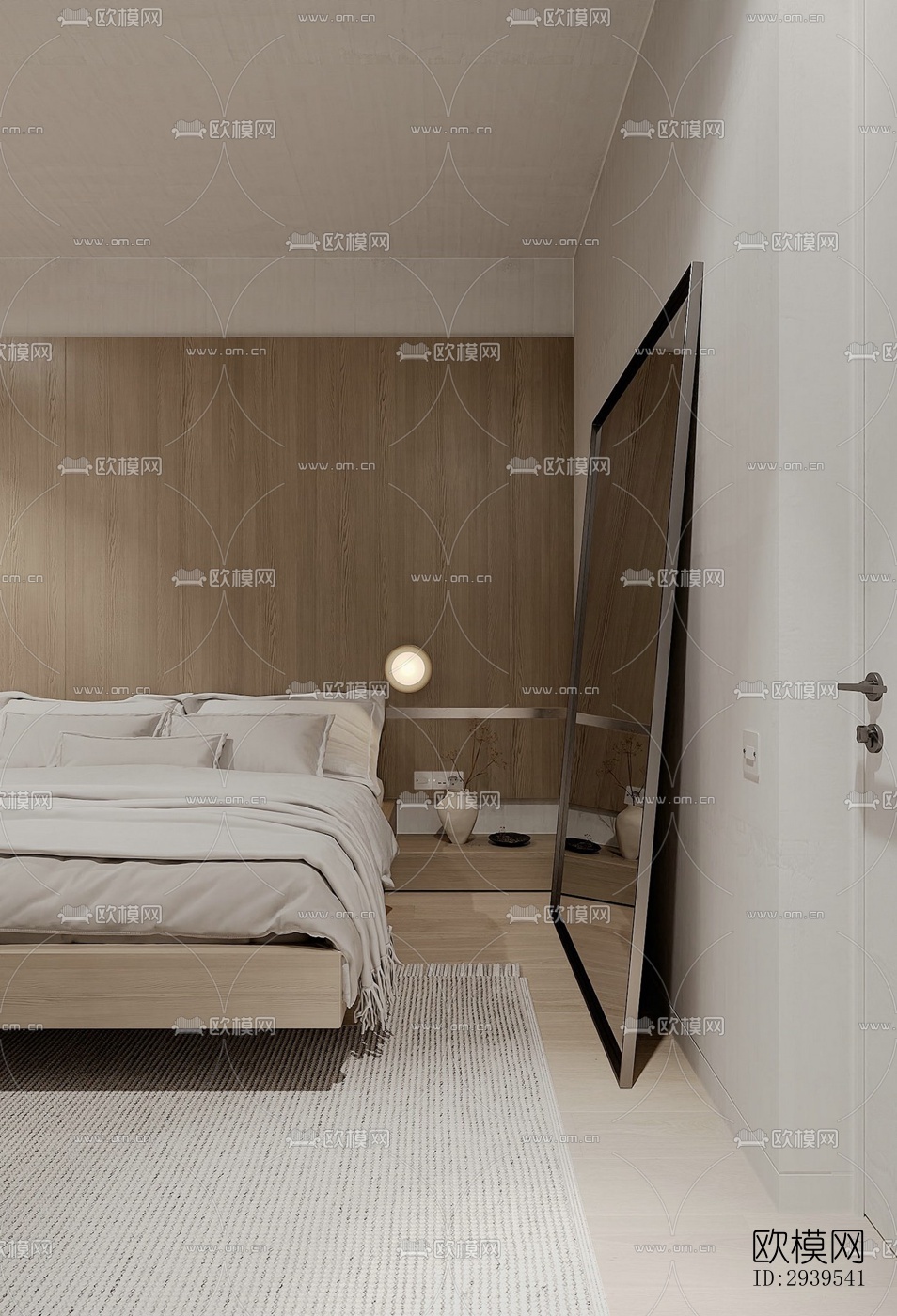 现代酒店民宿效果图下载（渲染图8）