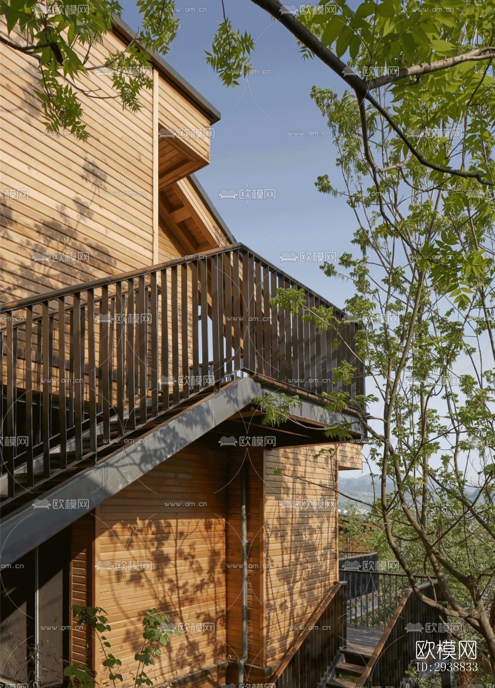 东南亚酒店民宿效果图下载（渲染图9）