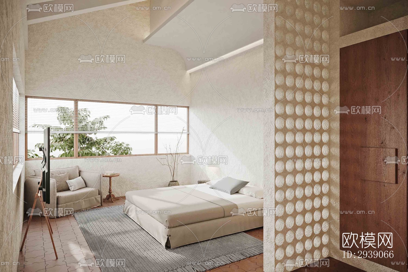 侘寂酒店民宿效果图下载（渲染图16）