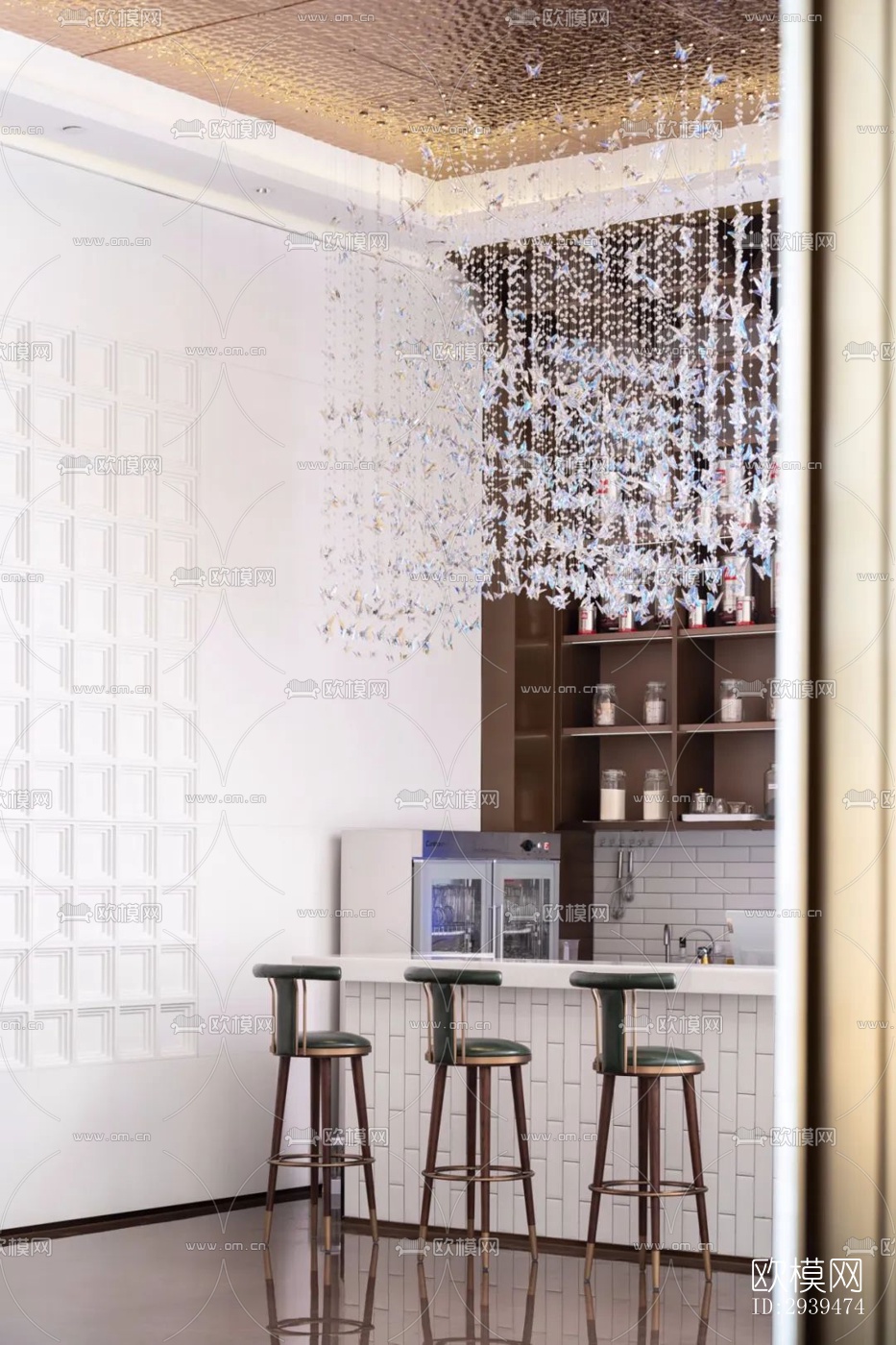 现代酒店民宿效果图下载（渲染图16）