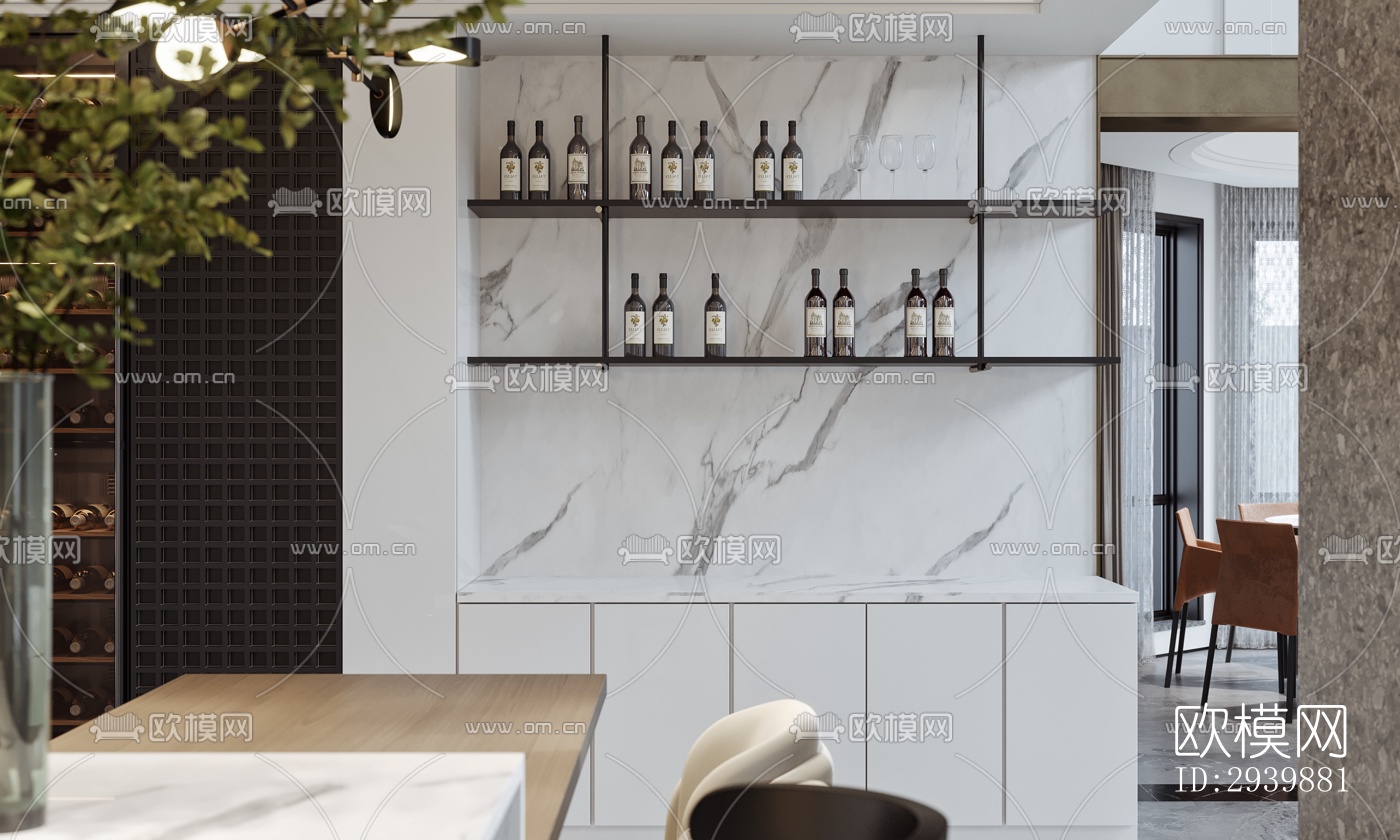 现代别墅效果图下载（渲染图3）