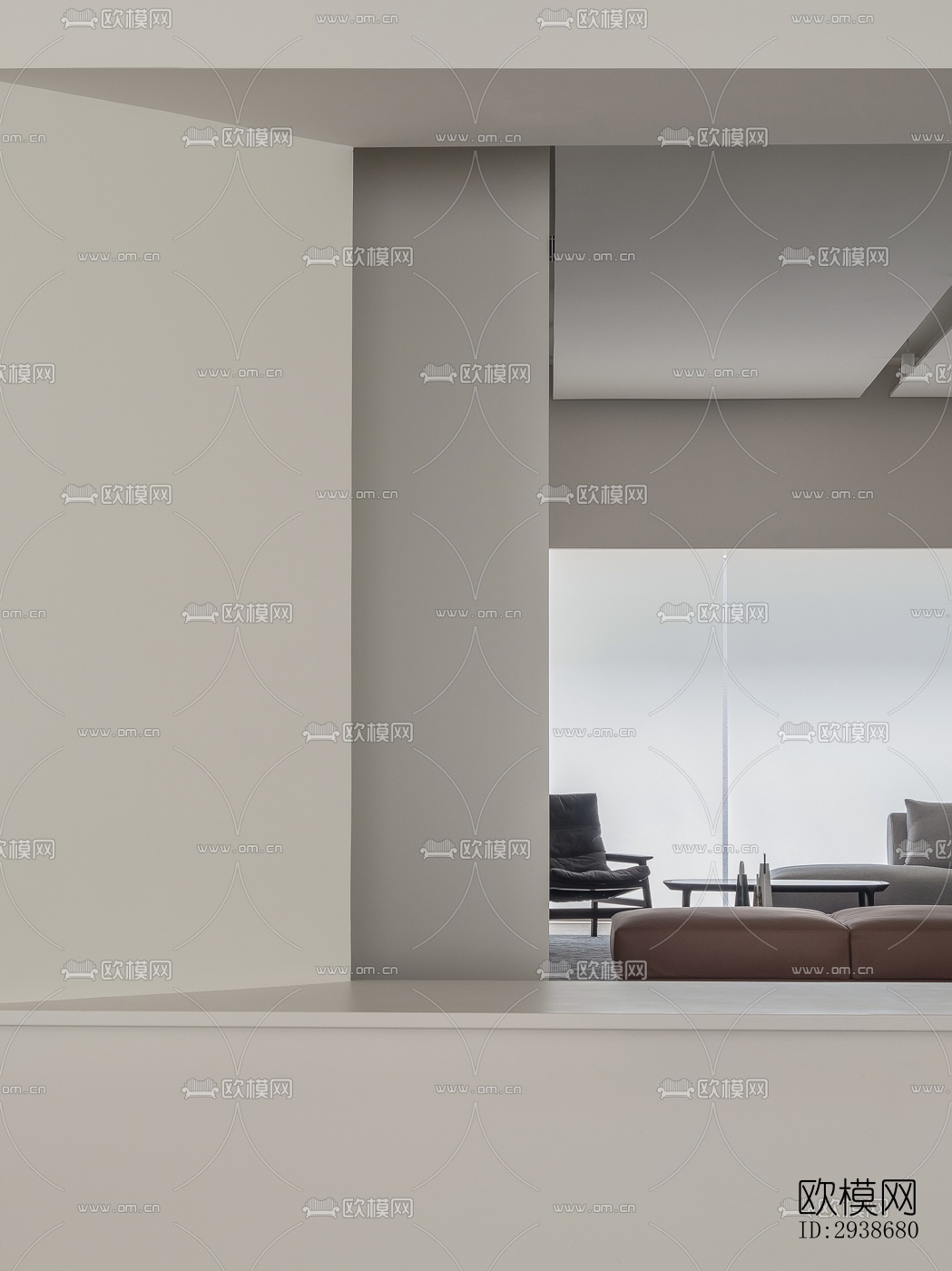 现代展览展厅效果图下载（渲染图8）