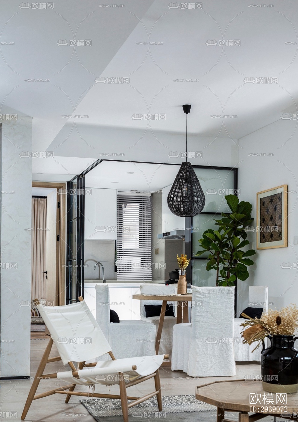 北欧酒店民宿效果图下载（渲染图17）