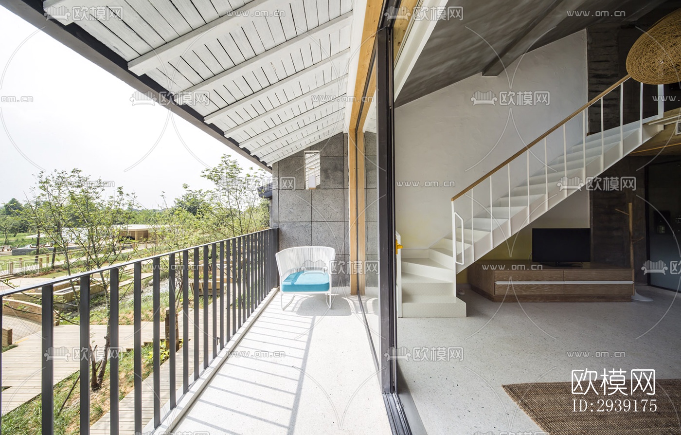 北欧酒店民宿效果图下载（渲染图2）