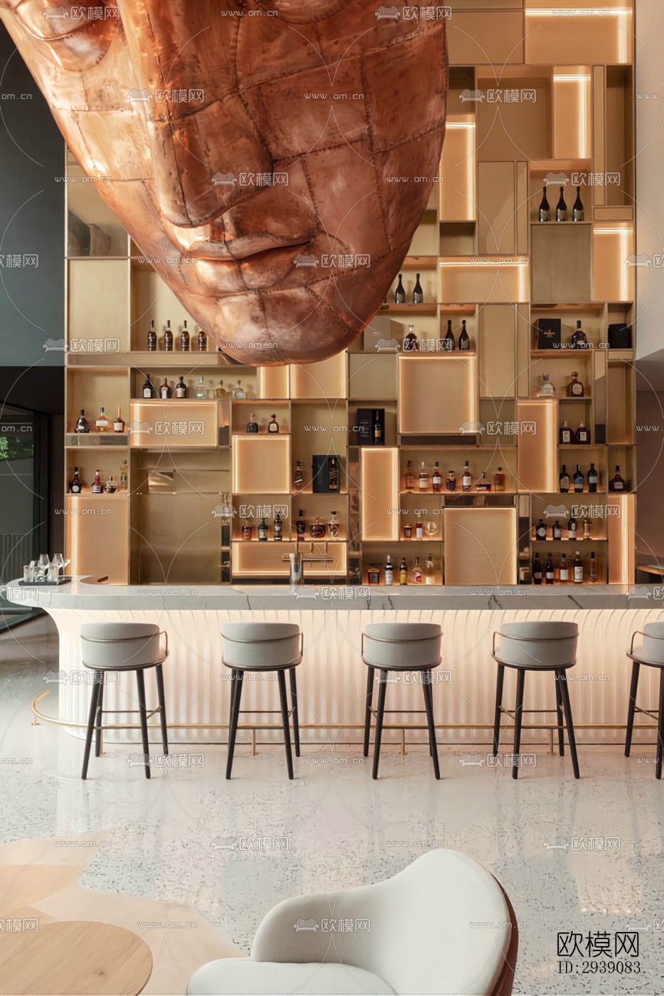 北欧酒店民宿效果图下载（渲染图12）