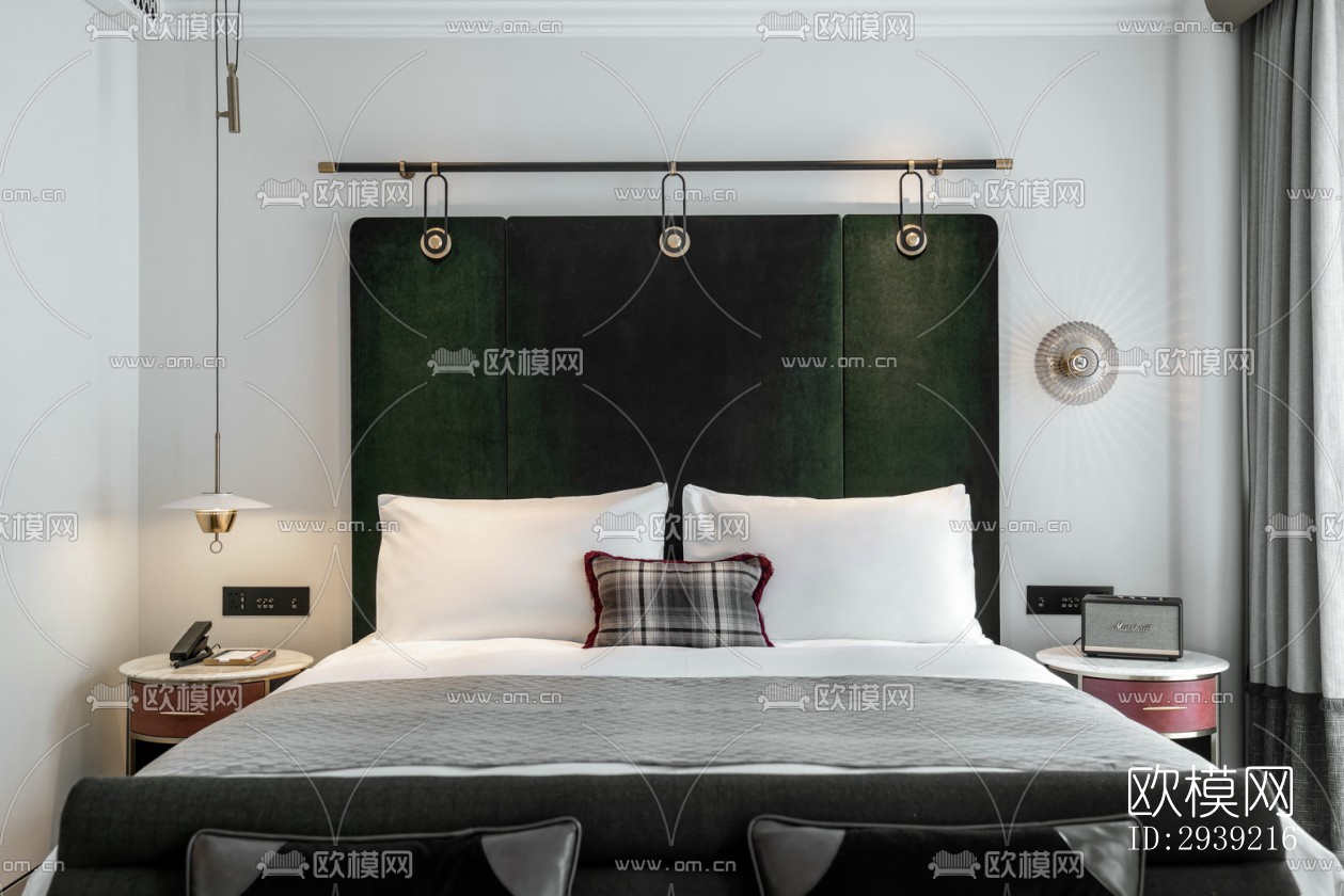 后现代酒店民宿效果图下载（渲染图15）