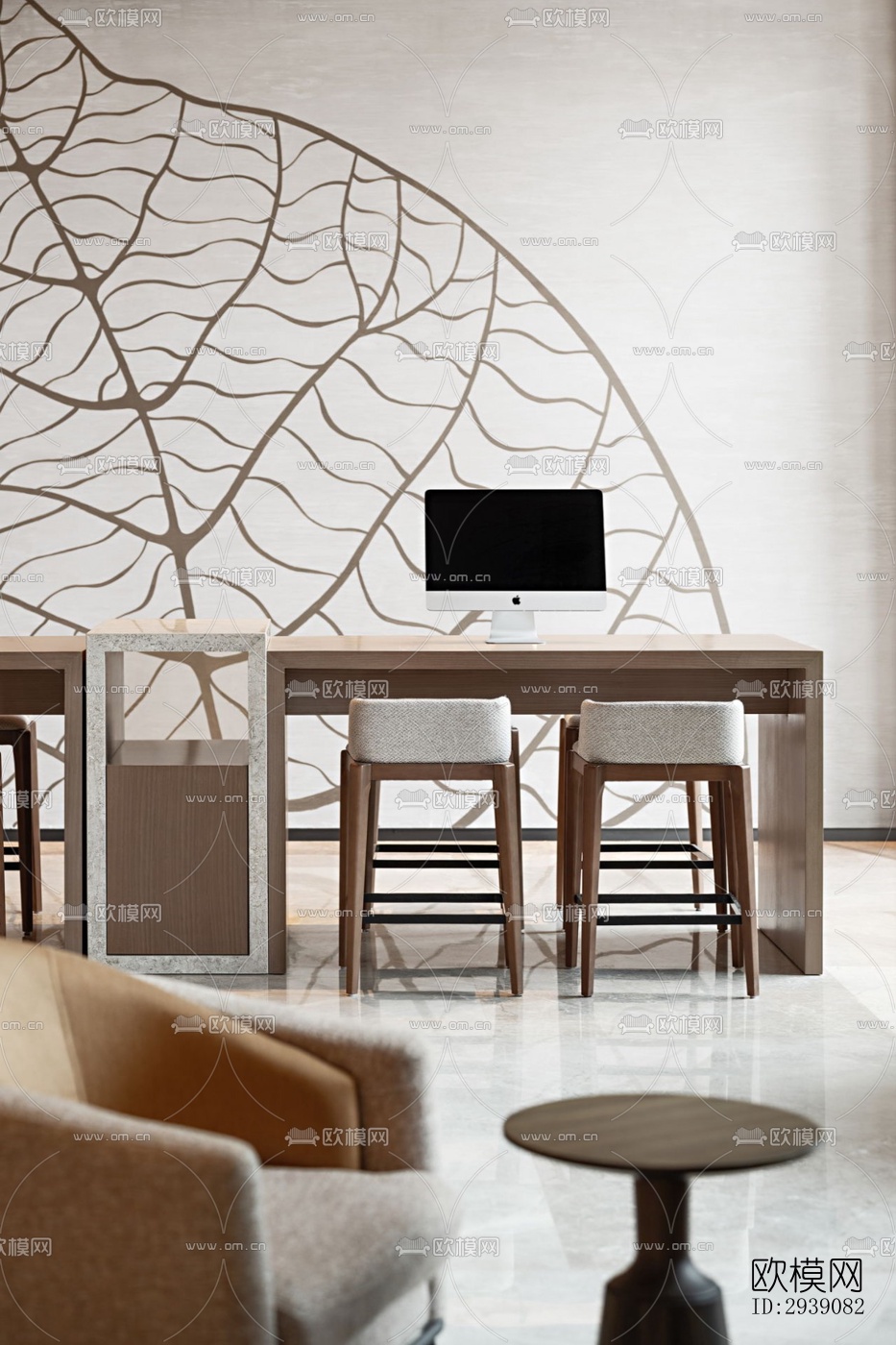 北欧酒店民宿效果图下载（渲染图1）