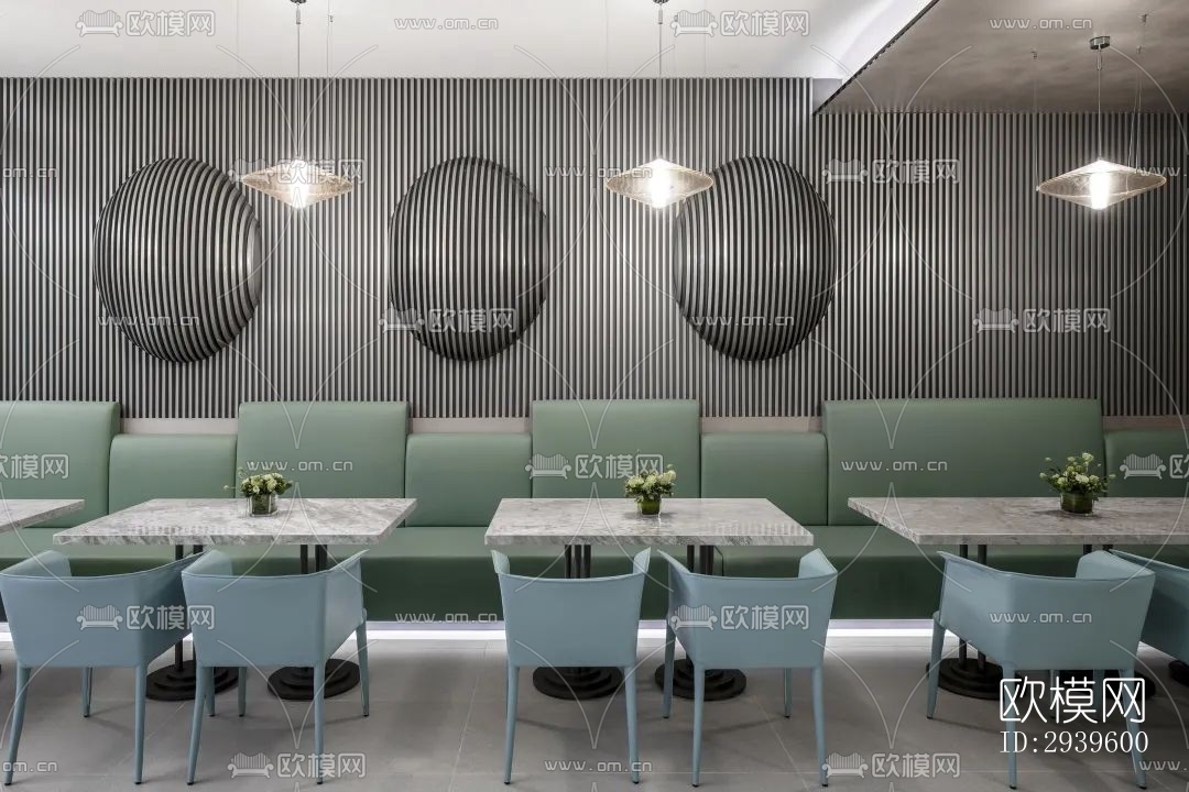 现代酒店民宿效果图下载（渲染图10）