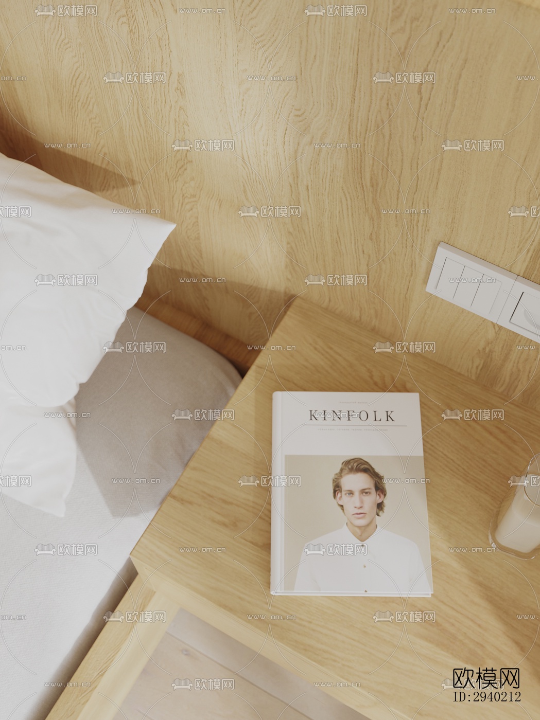 日式平层效果图下载（渲染图8）