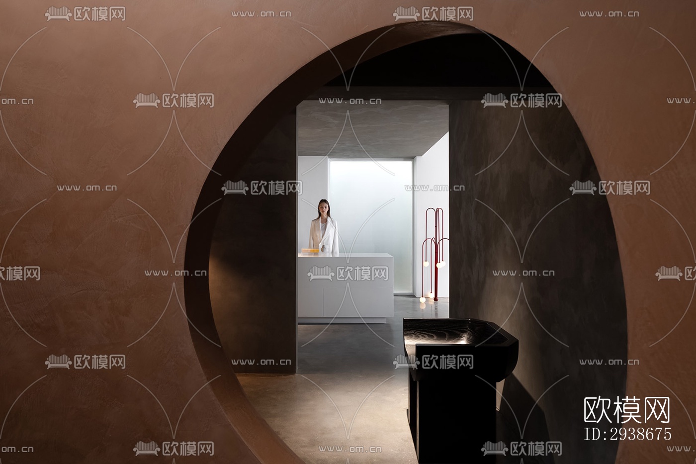 现代展览展厅效果图下载（渲染图10）