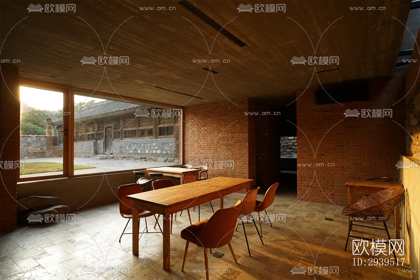 现代酒店民宿效果图下载（渲染图7）