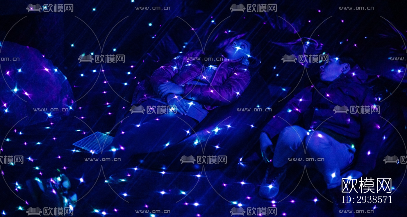 工业风展览展厅效果图下载（渲染图5）