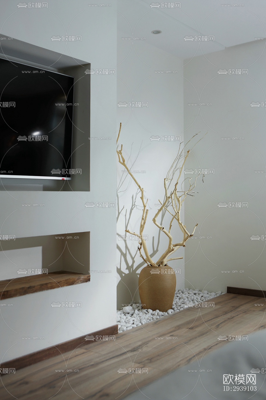 北欧酒店民宿效果图下载（渲染图16）