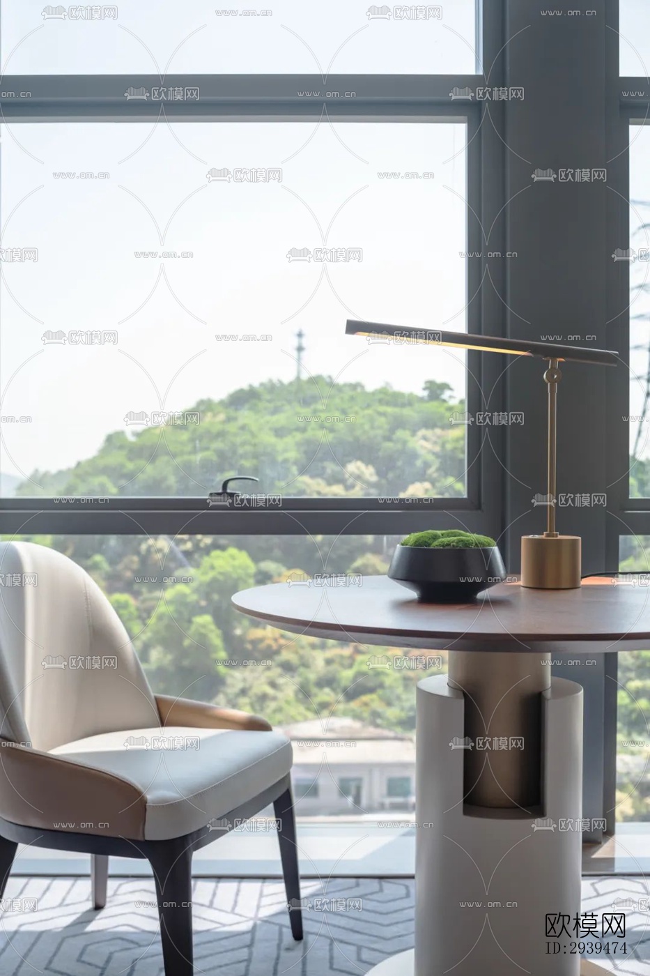 现代酒店民宿效果图下载（渲染图4）