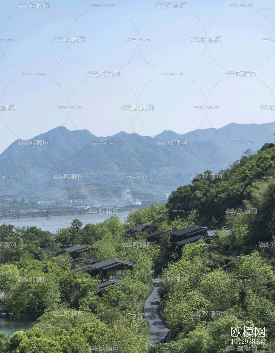 东南亚酒店民宿效果图下载（渲染图1）