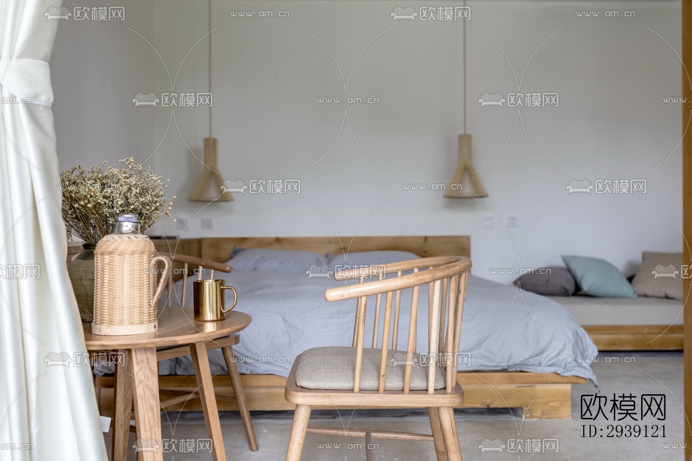 北欧酒店民宿效果图下载（渲染图8）