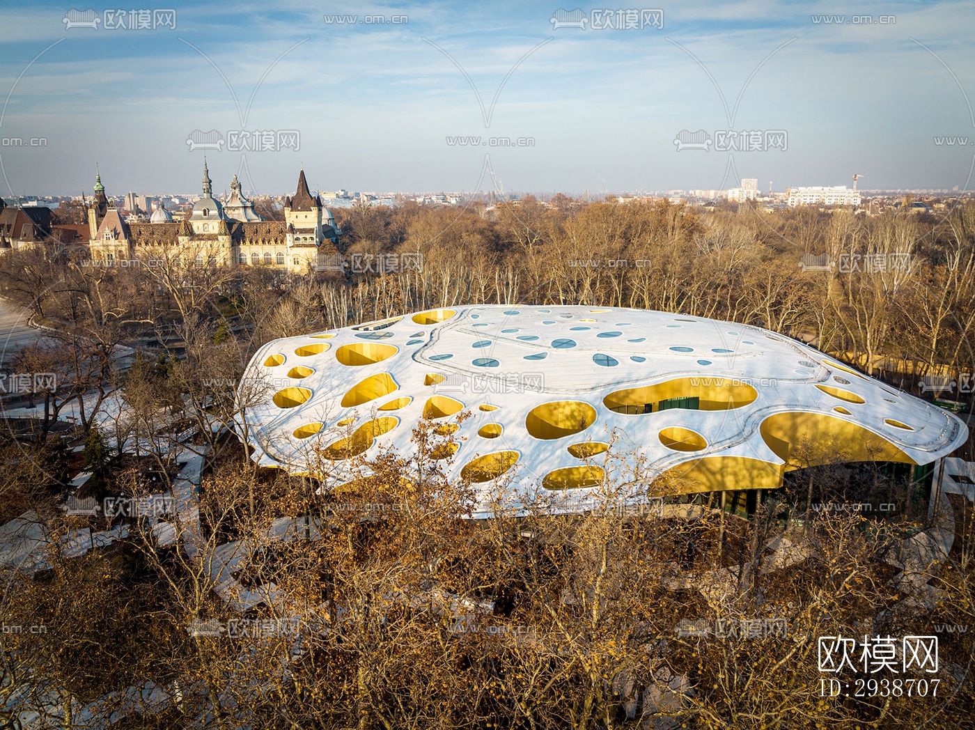 现代展览展厅效果图下载（渲染图19）