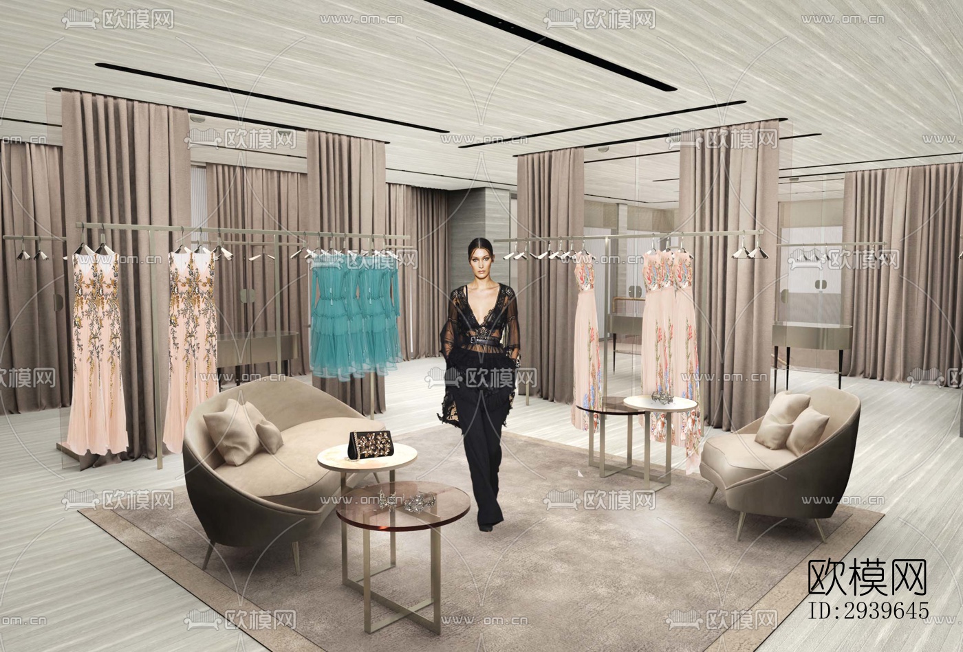 现代零售店铺效果图下载（渲染图5）