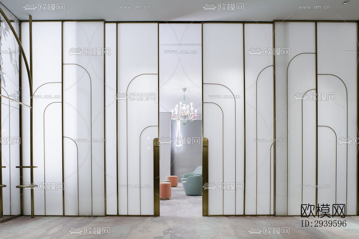 现代酒店民宿效果图下载（渲染图7）