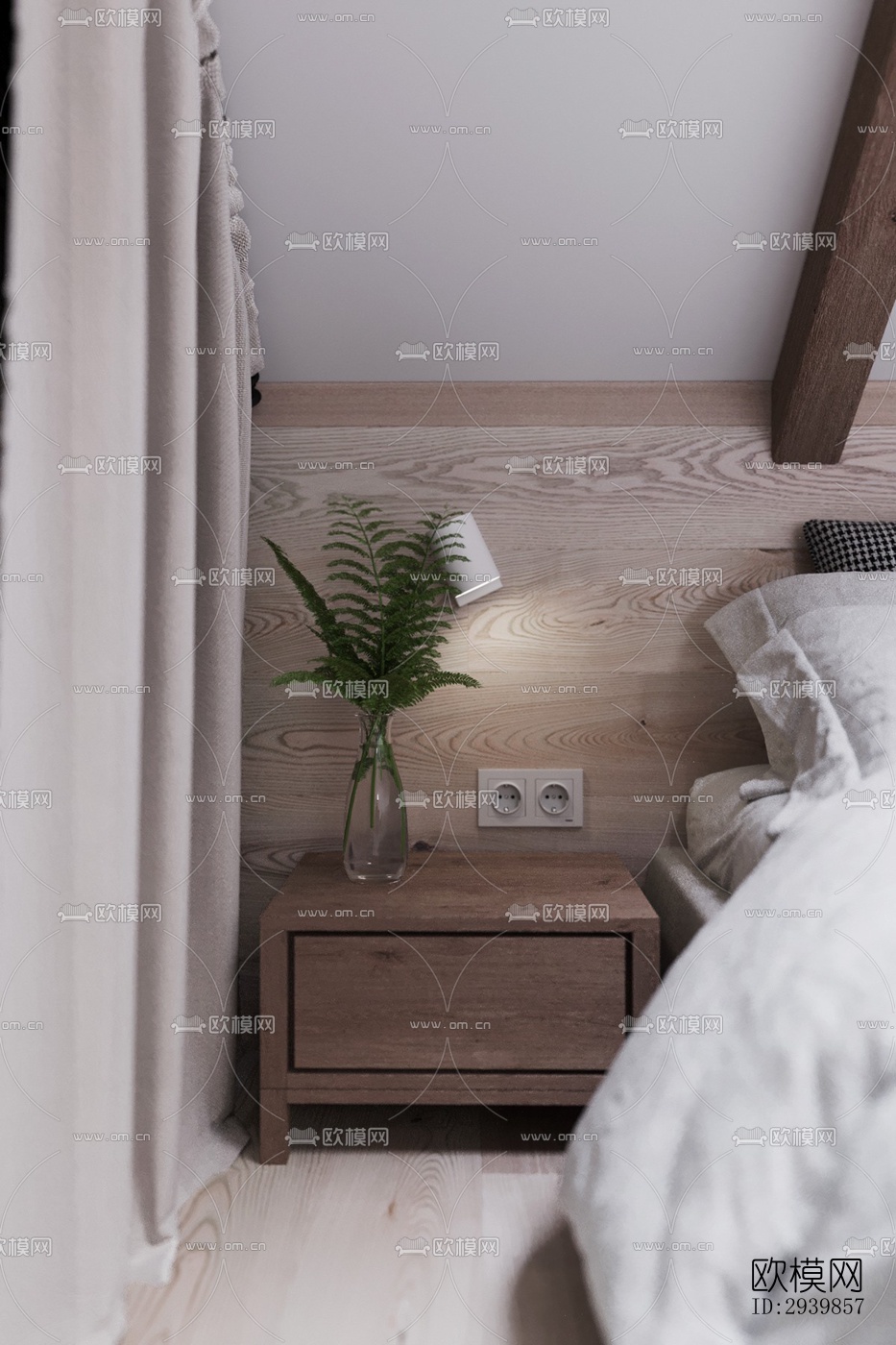 北欧别墅效果图下载（渲染图16）