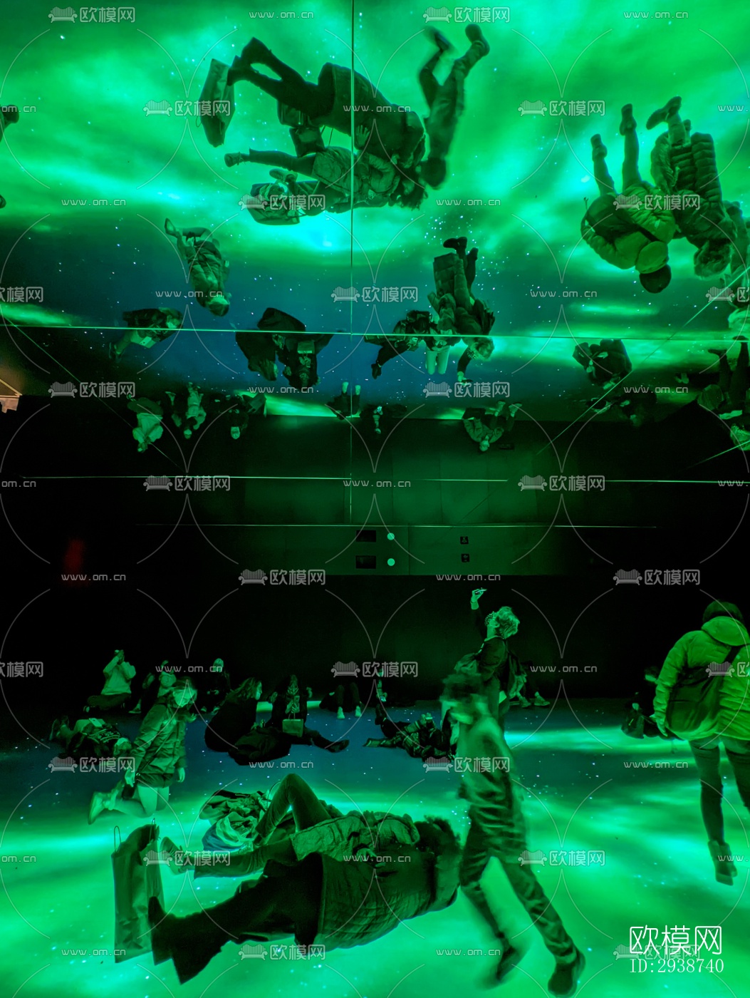 现代展览展厅效果图下载（渲染图19）