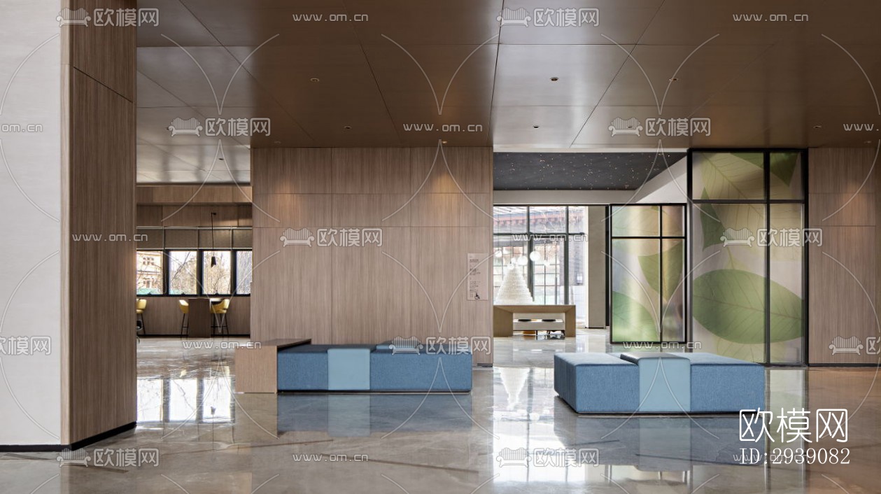 北欧酒店民宿效果图下载（渲染图20）