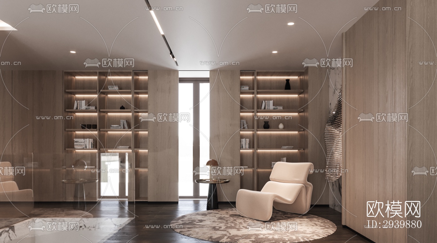 现代别墅效果图下载（渲染图3）