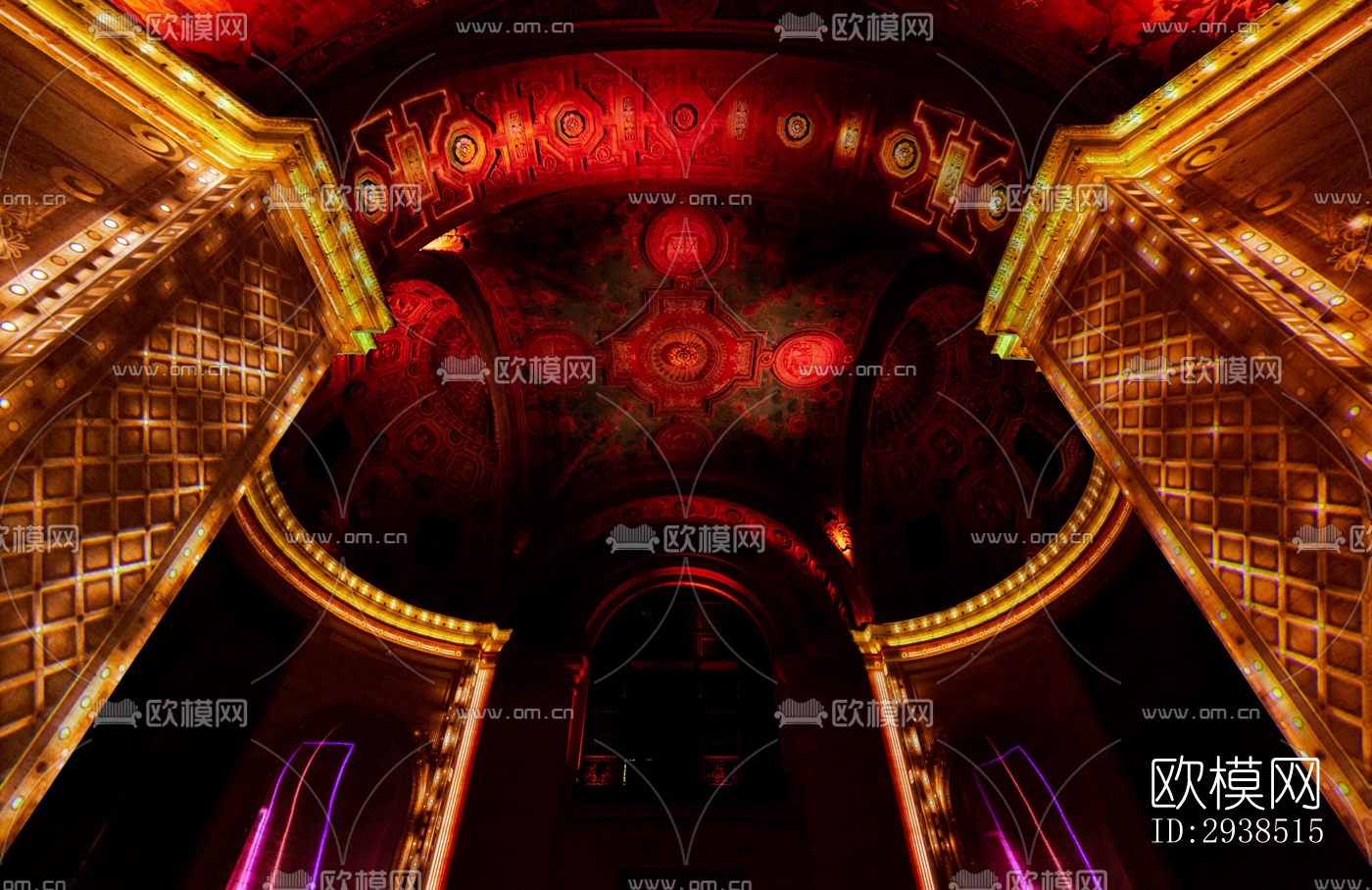 东南亚展览展厅效果图下载（渲染图12）