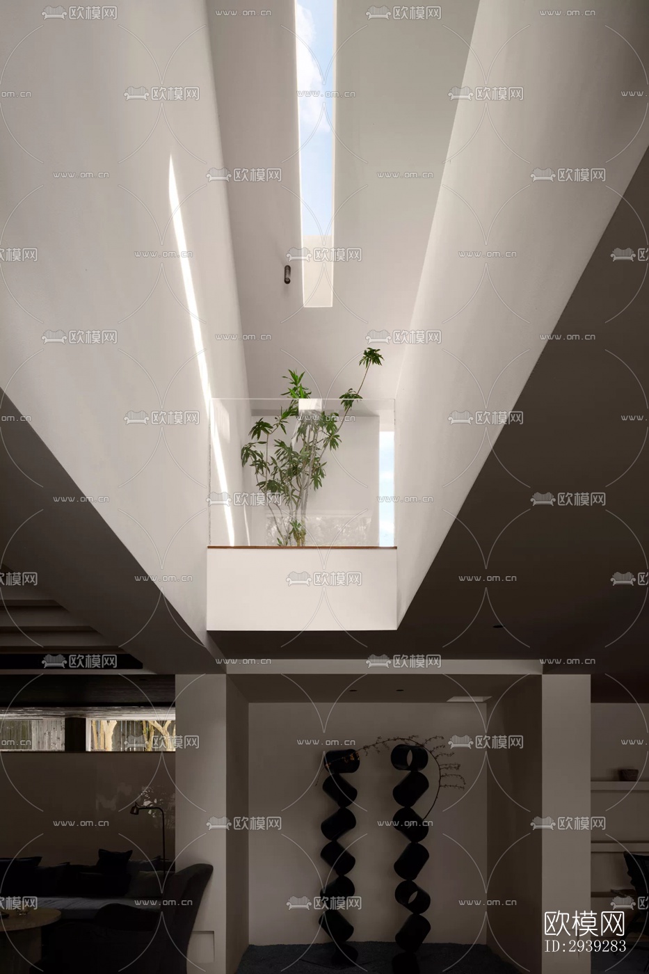 新中式酒店民宿效果图下载（渲染图3）