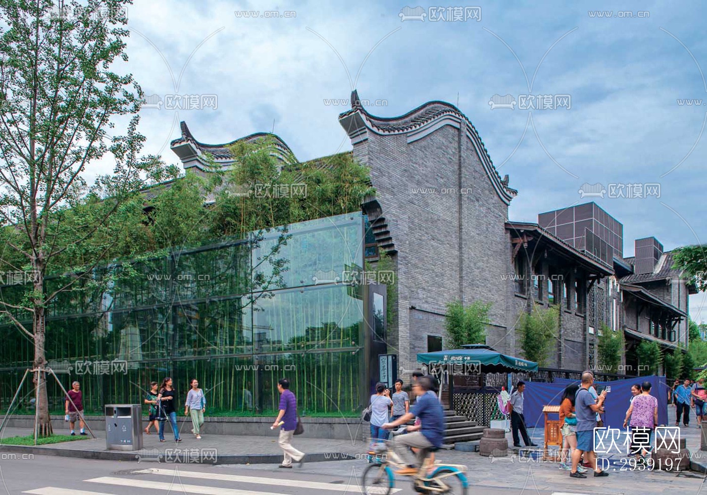 后现代酒店民宿效果图下载（渲染图9）