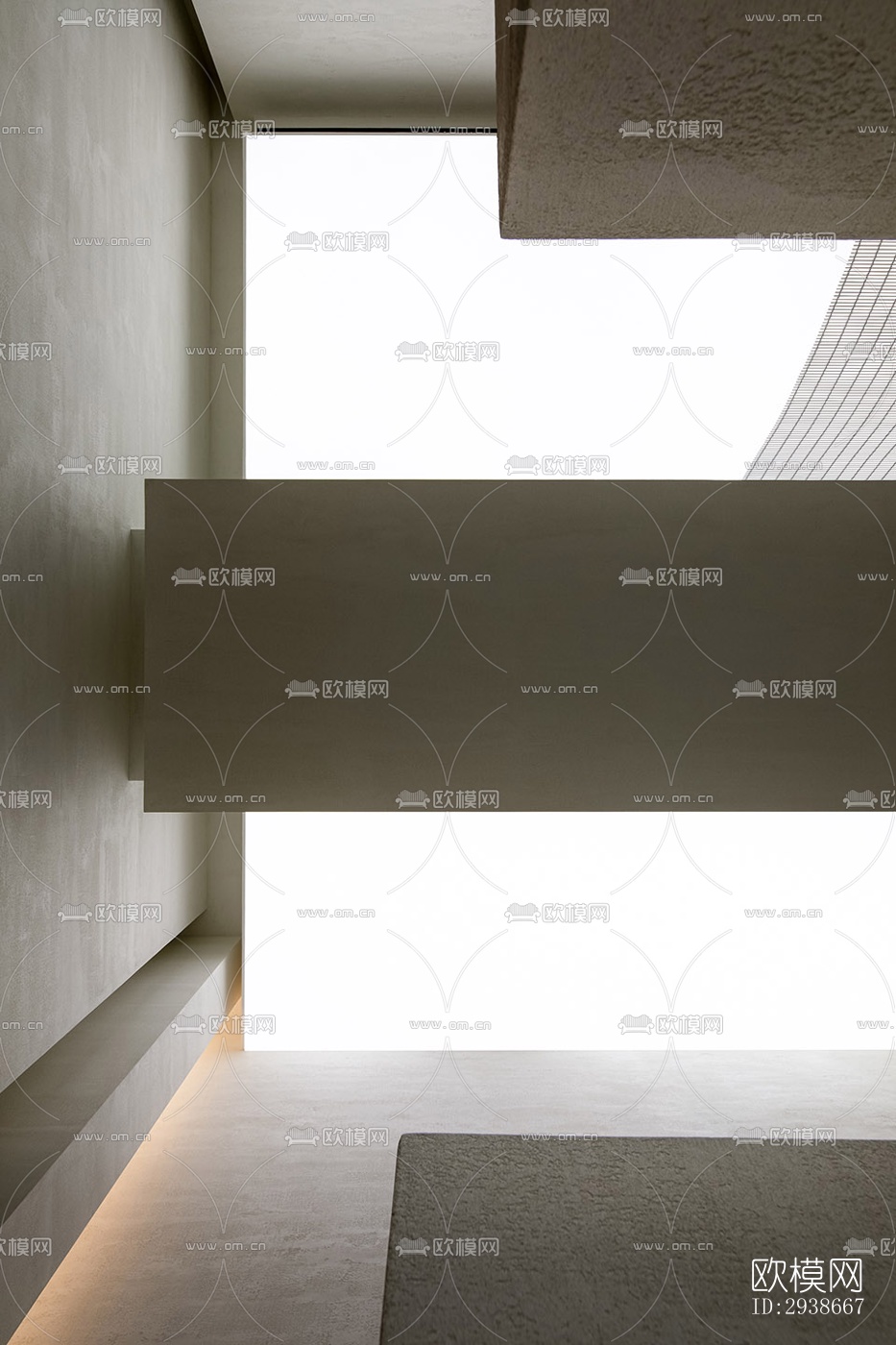 现代展览展厅效果图下载（渲染图5）