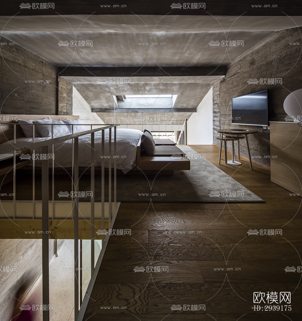 北欧酒店民宿效果图下载（渲染图5）