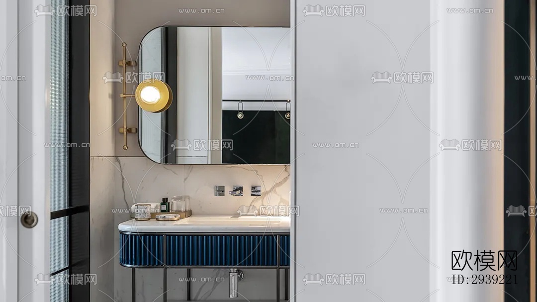 后现代酒店民宿效果图下载（渲染图9）