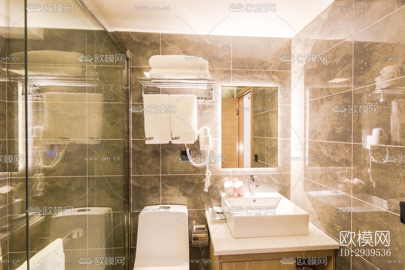 现代酒店民宿效果图下载（渲染图12）