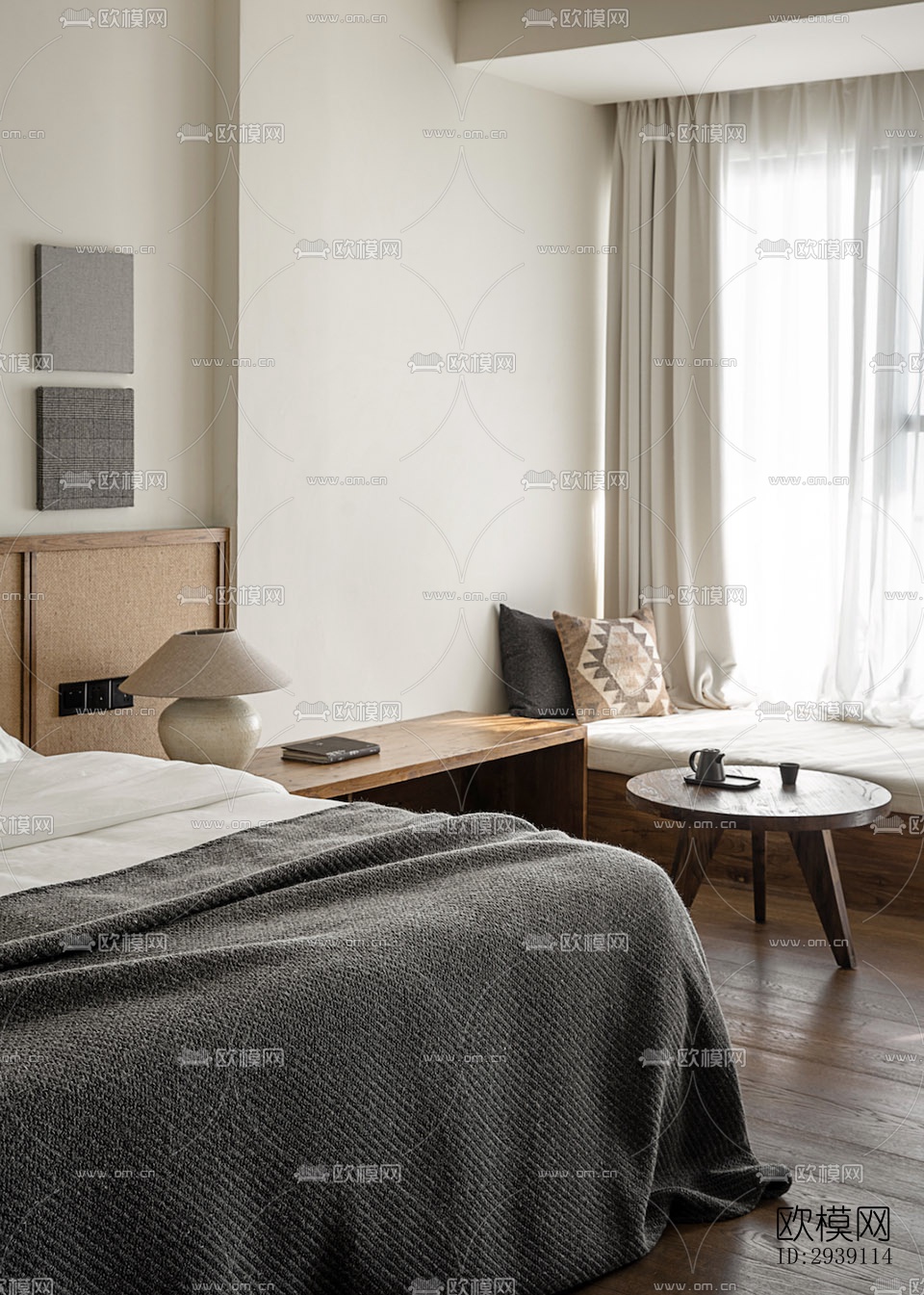 北欧酒店民宿效果图下载（渲染图7）