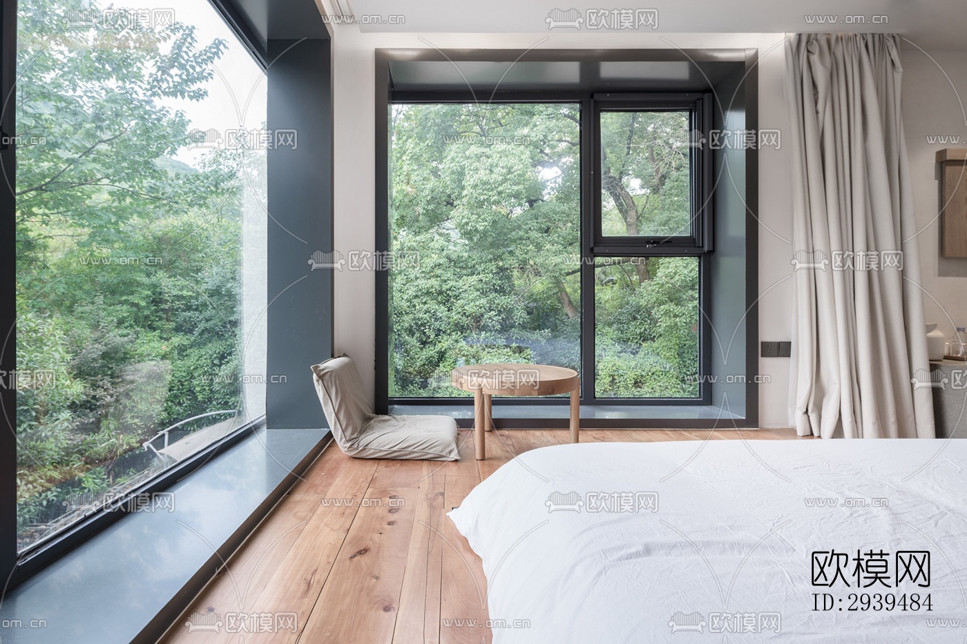 现代酒店民宿效果图下载（渲染图13）