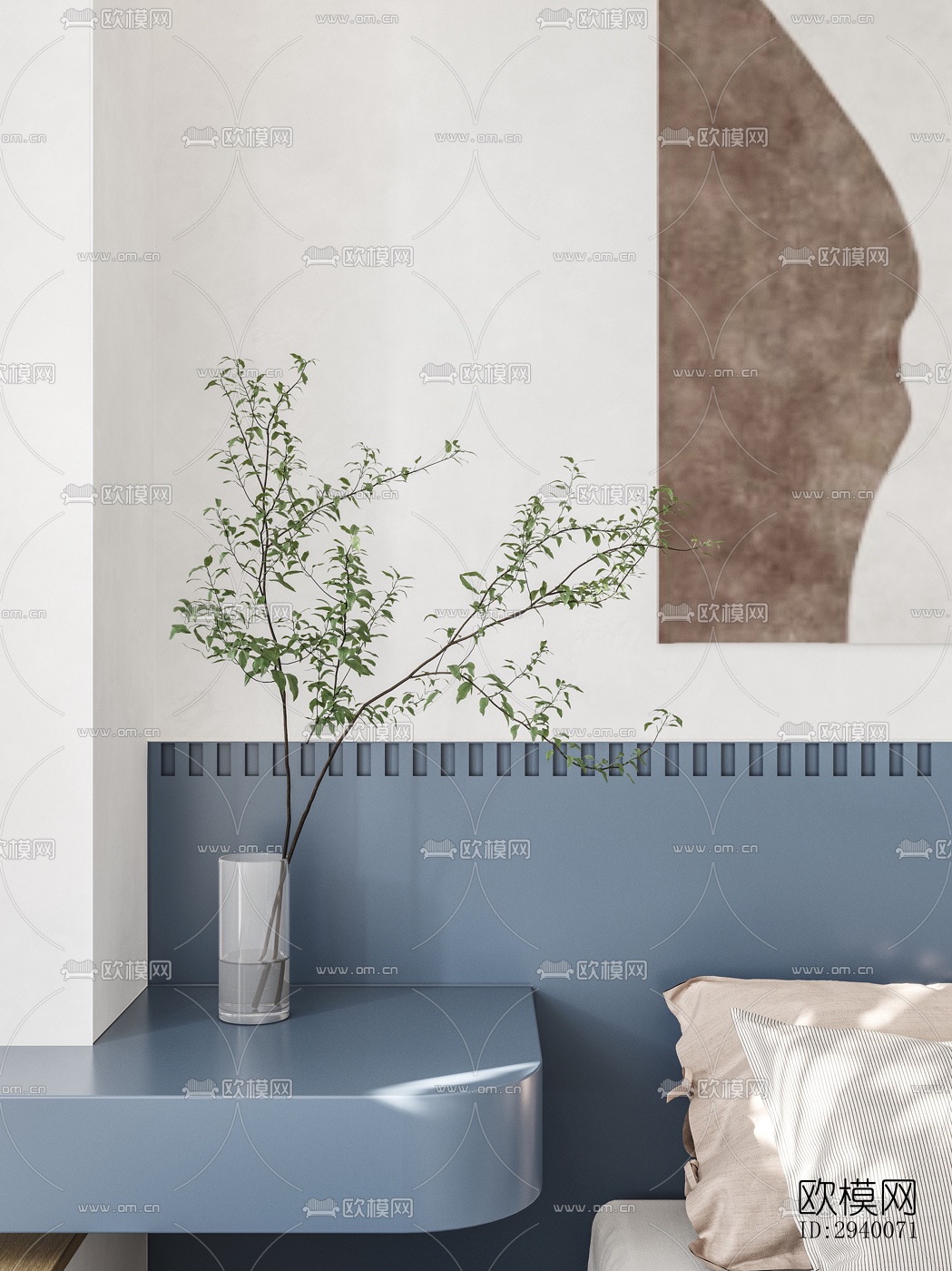 北欧平层效果图下载（渲染图2）