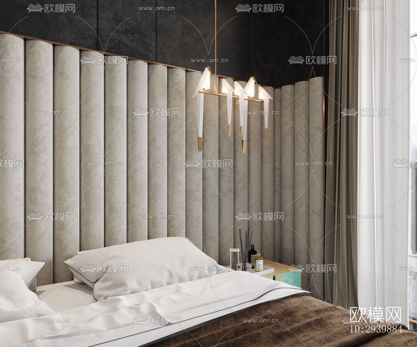 现代别墅效果图下载（渲染图16）