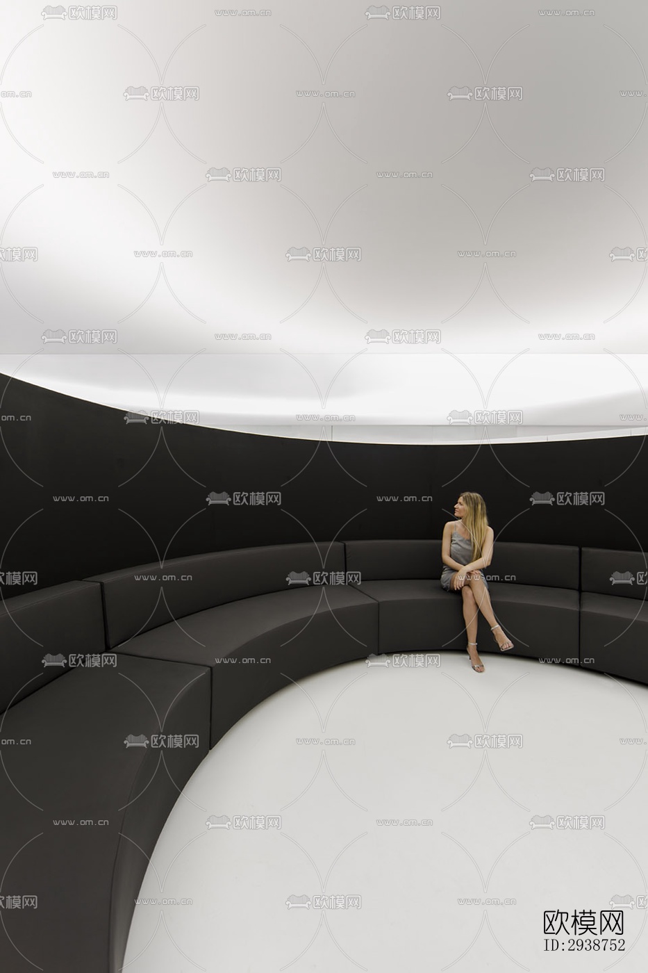 现代展览展厅效果图下载（渲染图12）