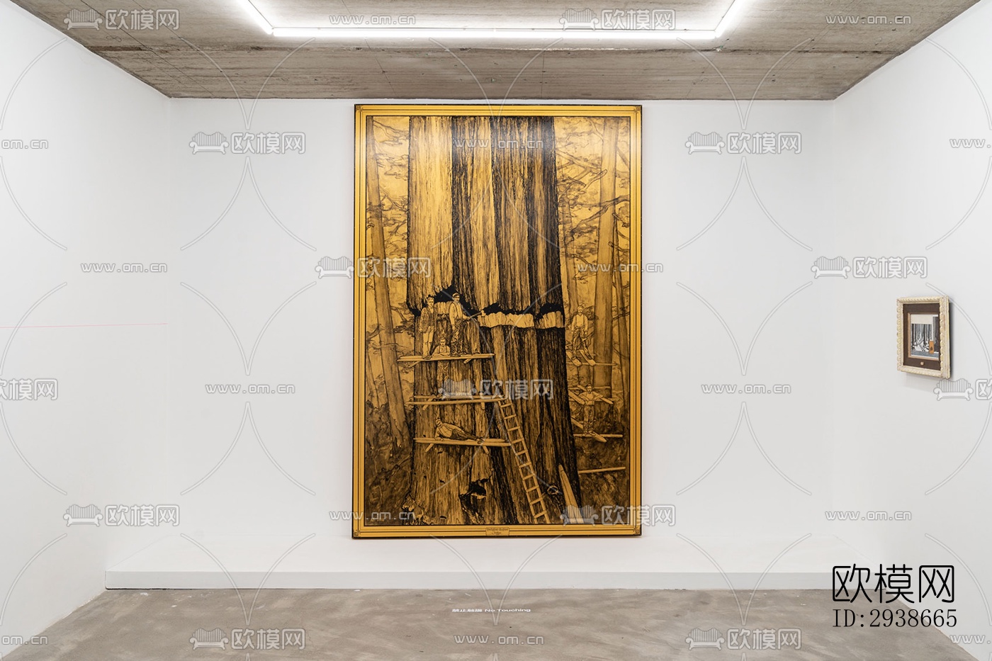 现代展览展厅效果图下载（渲染图11）