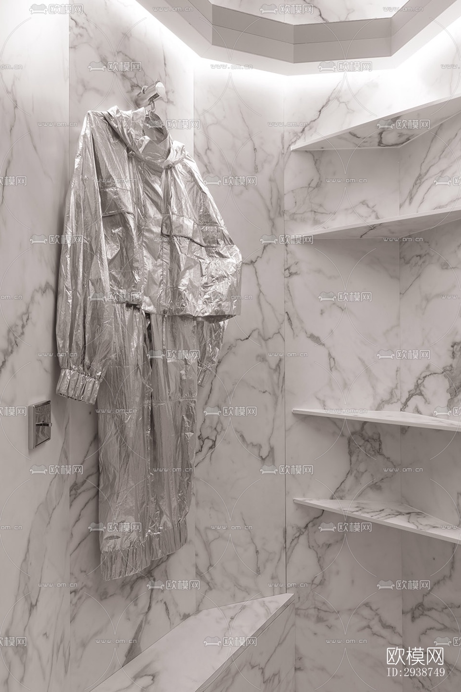 现代展览展厅效果图下载（渲染图10）