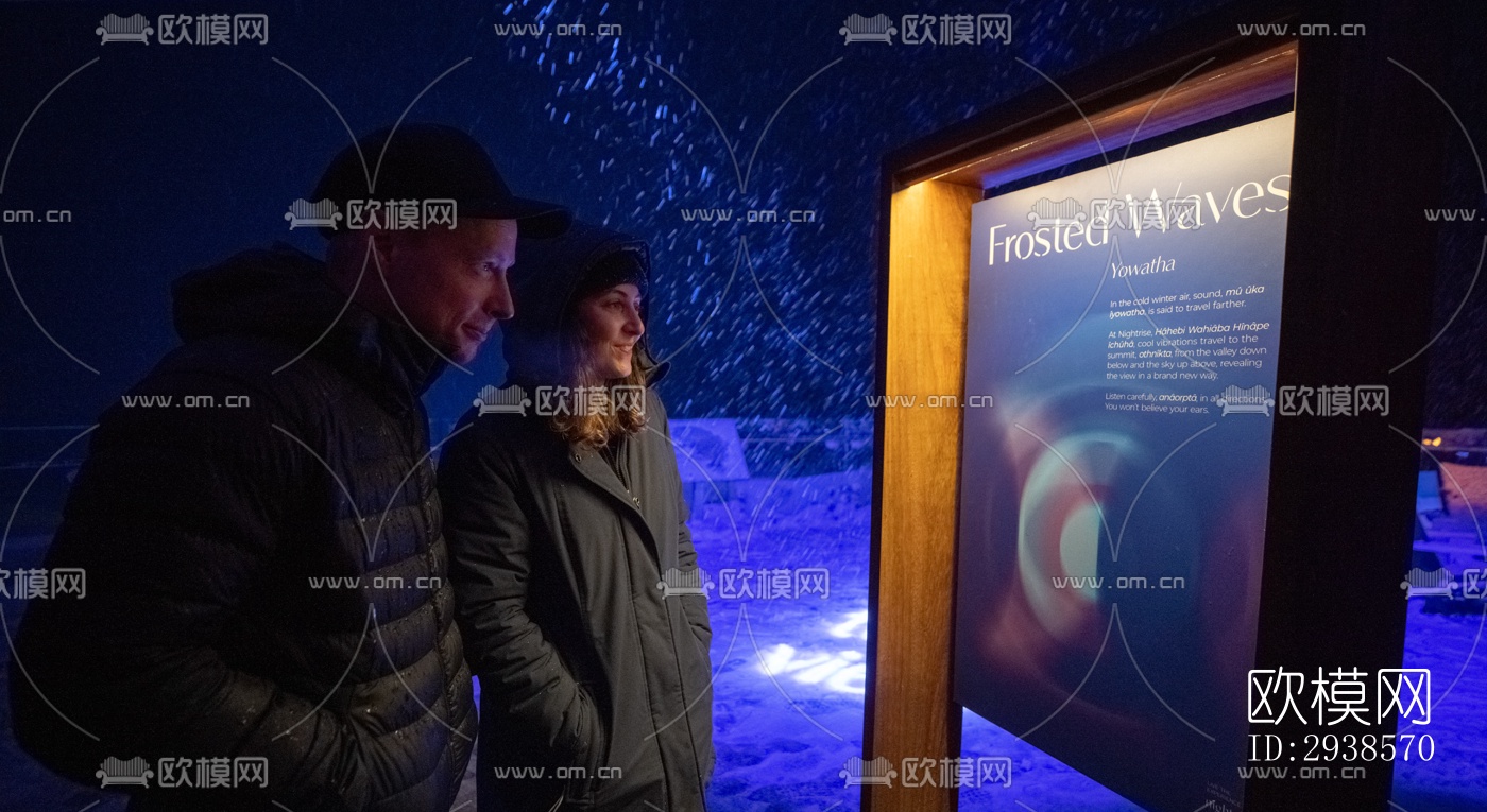 工业风展览展厅效果图下载（渲染图13）