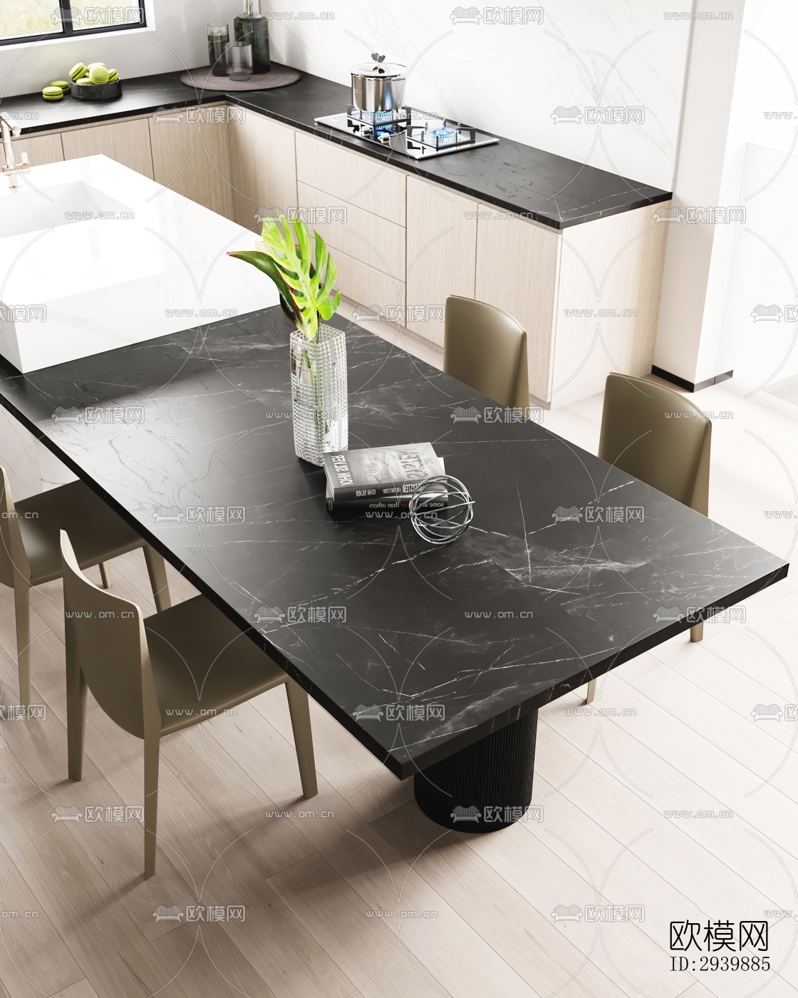 现代别墅效果图下载（渲染图4）