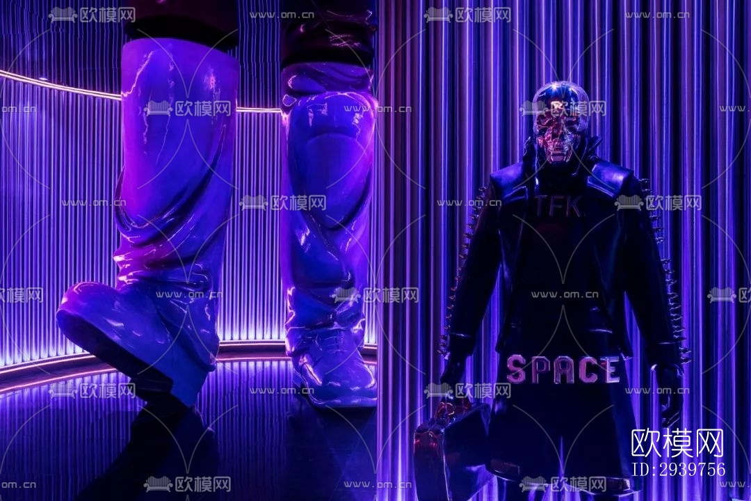 现代酒吧效果图下载（渲染图18）